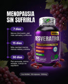 Resveratrol Con INVIMA 1000mg — Antioxidante + Colágeno + Vitamina C